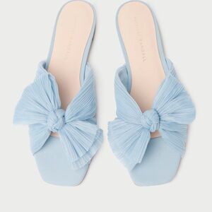 Loeffler Randall Blue Bow Mules